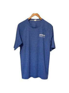 Denso Crafting the Core Blue T-Shirt Men's Large Sport-Tek Automotive